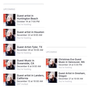 Christmas Dates 2015